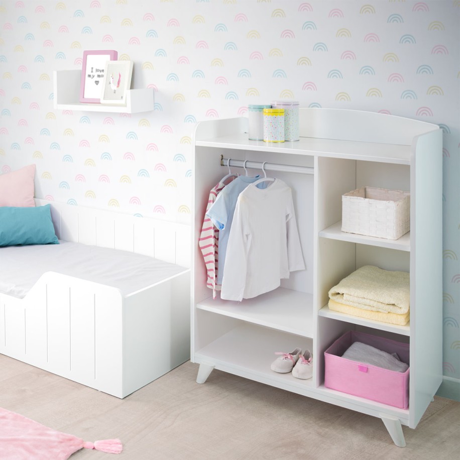 Chambre Enfant Montessori Nao avec armoire