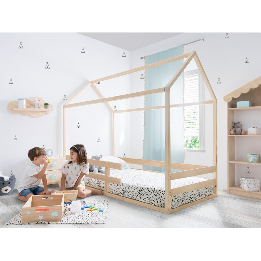 Chambre Enfant avec lit cabane 
