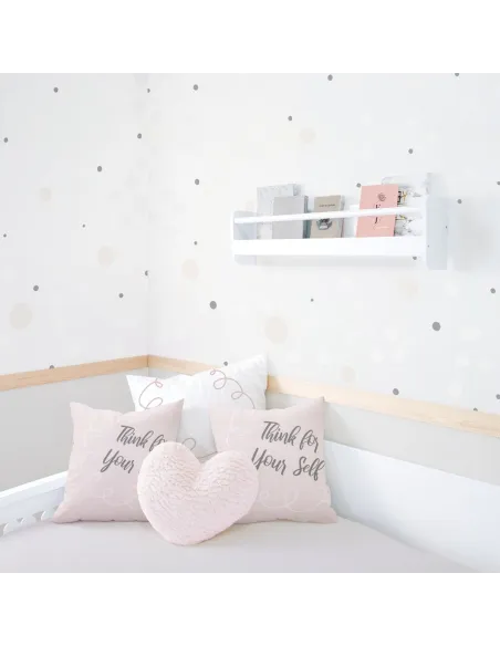 Chambre enfant lit gigogne Cœurs