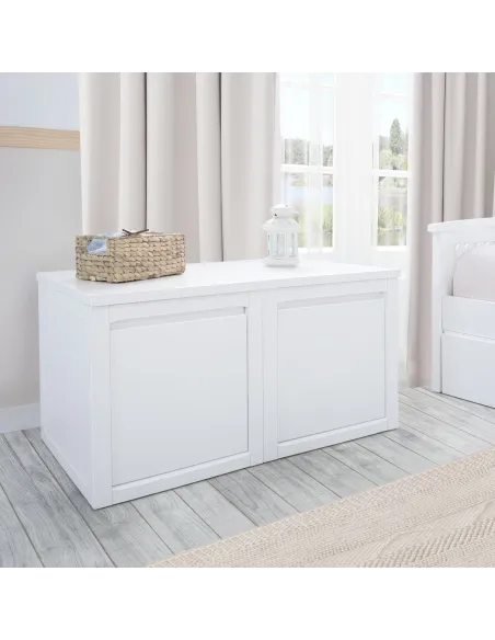 Banc de rangement de la chambre enfant lit gigogne Cœurs