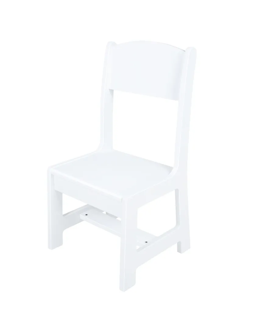 Chaise enfant blanche Montessori