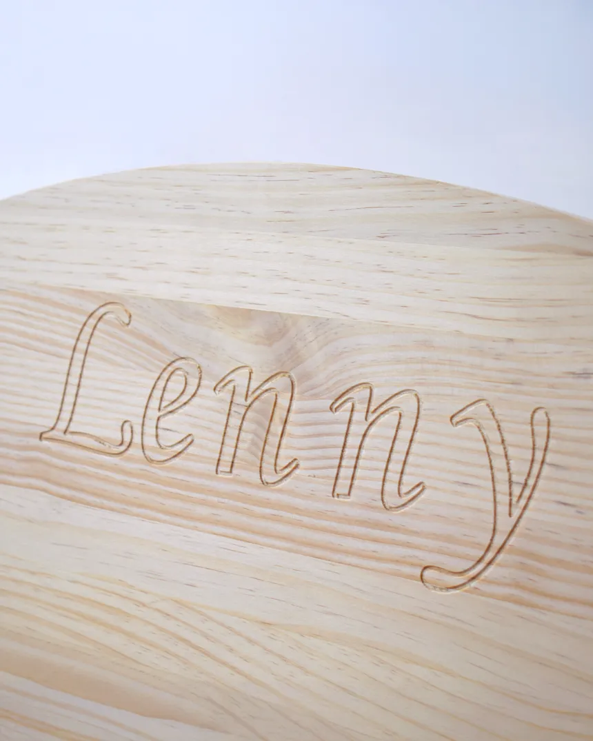 Lit Montessori Nuage en bois naturel - Livraison rapide