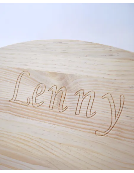 Lit Montessori Nuage en bois naturel - Livraison rapide