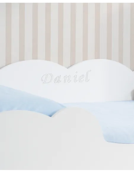 Lit Montessori Nuage Blanc 70x140 / 90x190 ►Livraison rapide