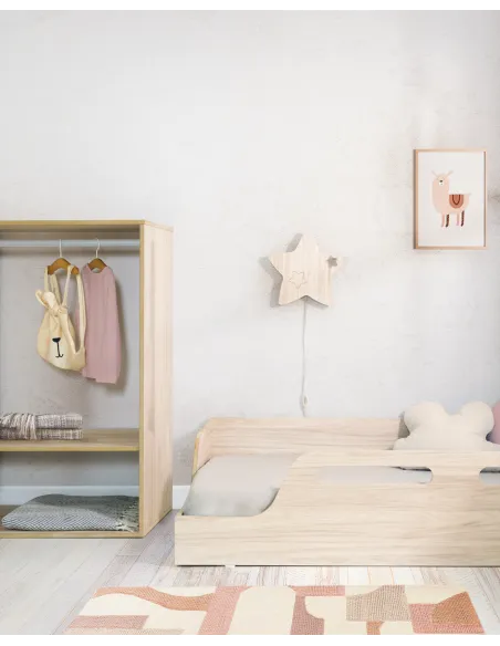 Lit bas montessori Eco Basique - sécurité maximale - Livraison rapide