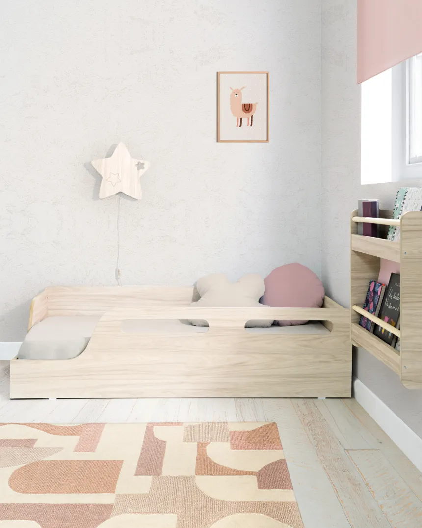 Lit bas montessori Eco Basique - sécurité maximale - Livraison rapide 2