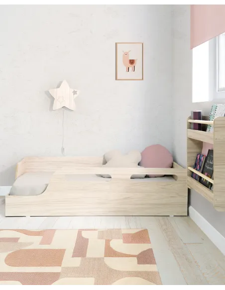 Lit bas montessori Eco Basique - sécurité maximale - Livraison rapide