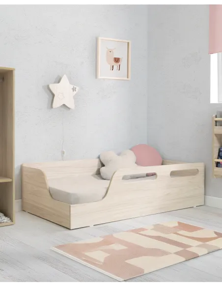Lit bas montessori Eco Basique - sécurité maximale - Livraison rapide