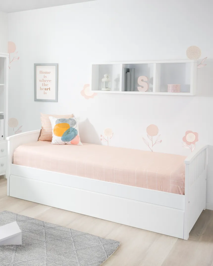 Lit gigogne Courbe - 90x190 ou 90x200 -Livraison rapide