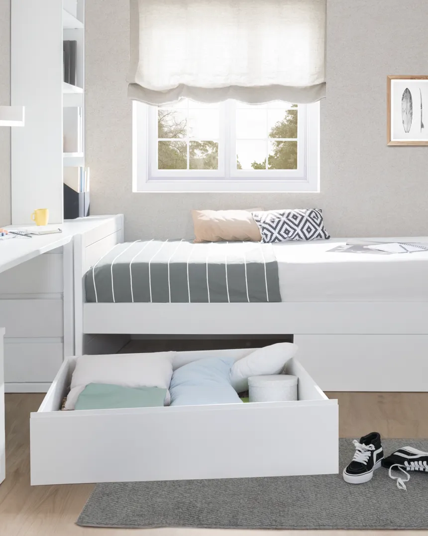 Lit enfant avec rangement Linéaire - Livraison gratuite
