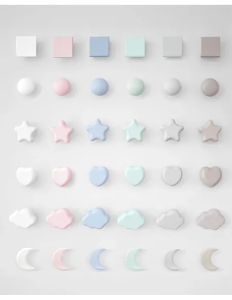 Poignée de meuble originale - Bouton de meuble - Chambre bébé enfant