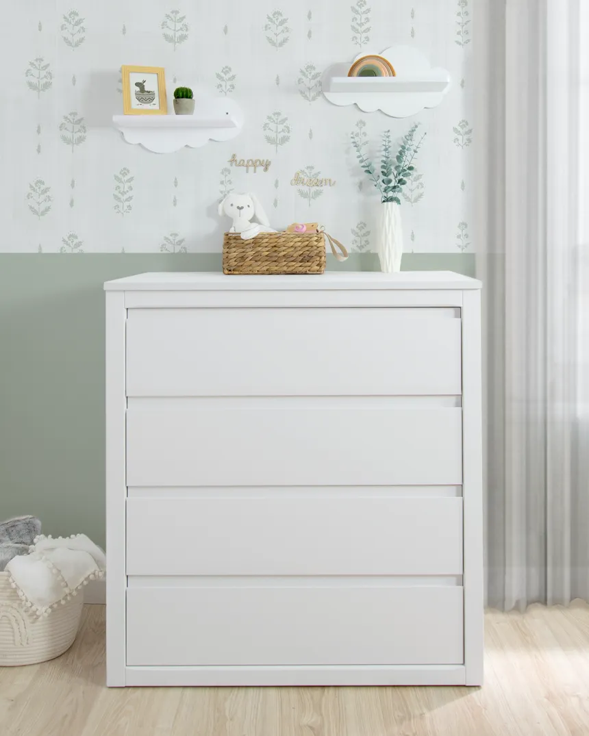 Commode ado 4 tiroirs. Linéaire
