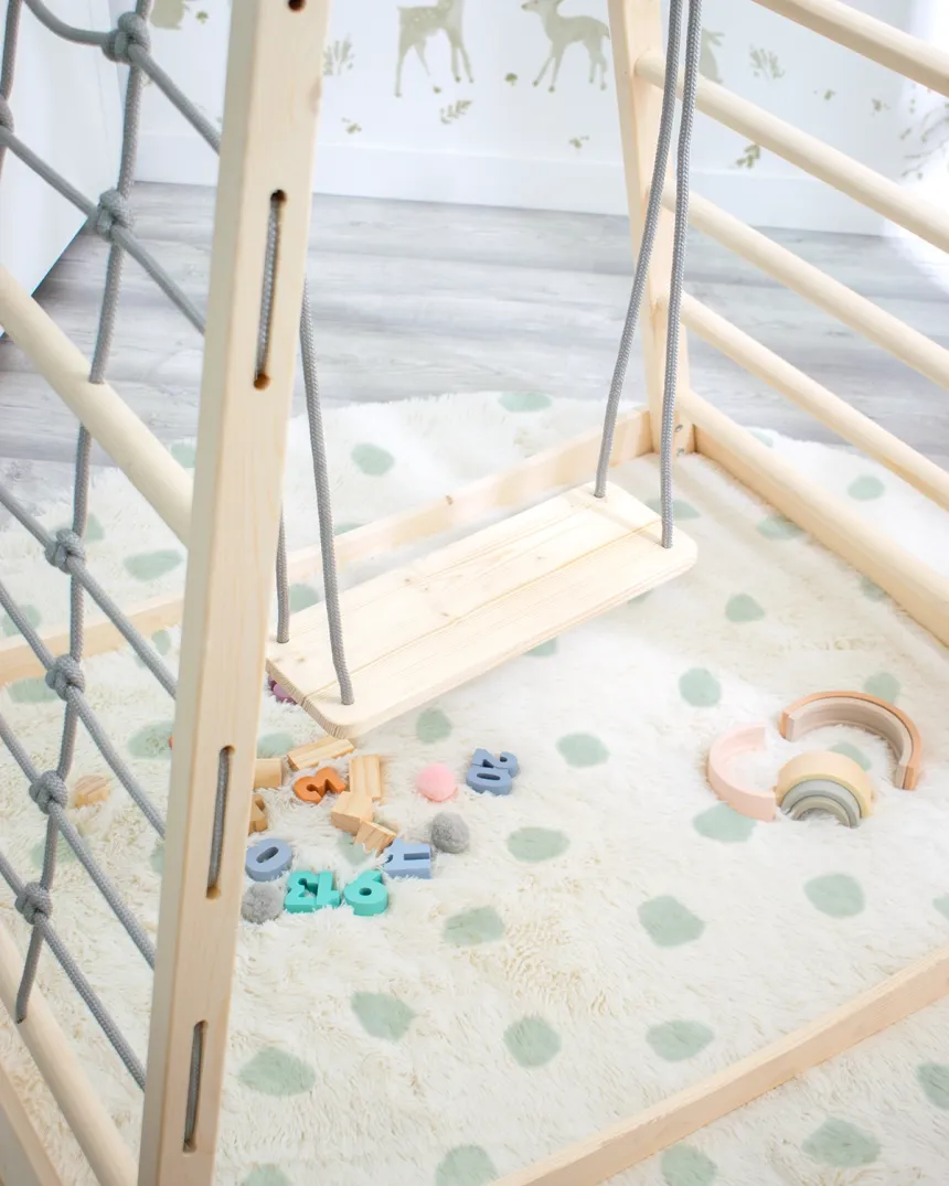 Tour d´escalade Montessori avec balançoire - Jeux de motricité 2