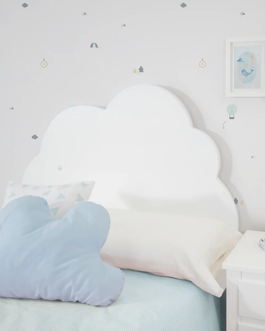 Tête de lit Nuage avec lumière 2