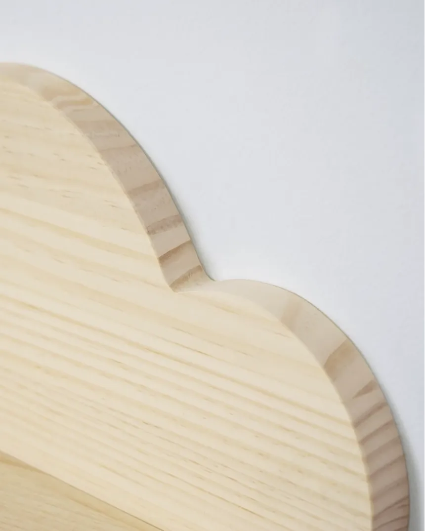 Étagère enfant Nuage en bois – petit modèle