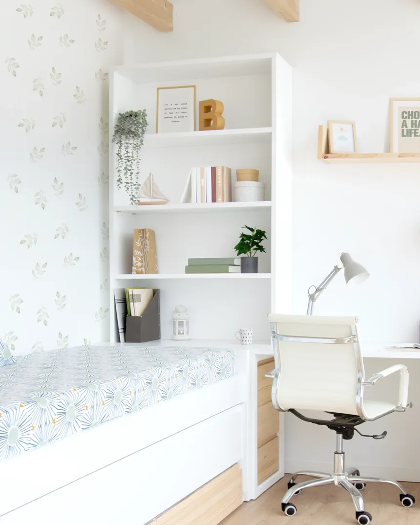 Étagère pour bureau double