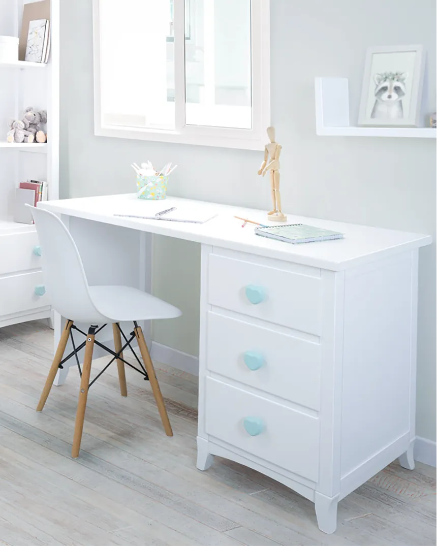 Bureau enfant avec caissons de rangement - Livraison rapide 2