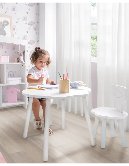 Table et chaises enfant Nuage