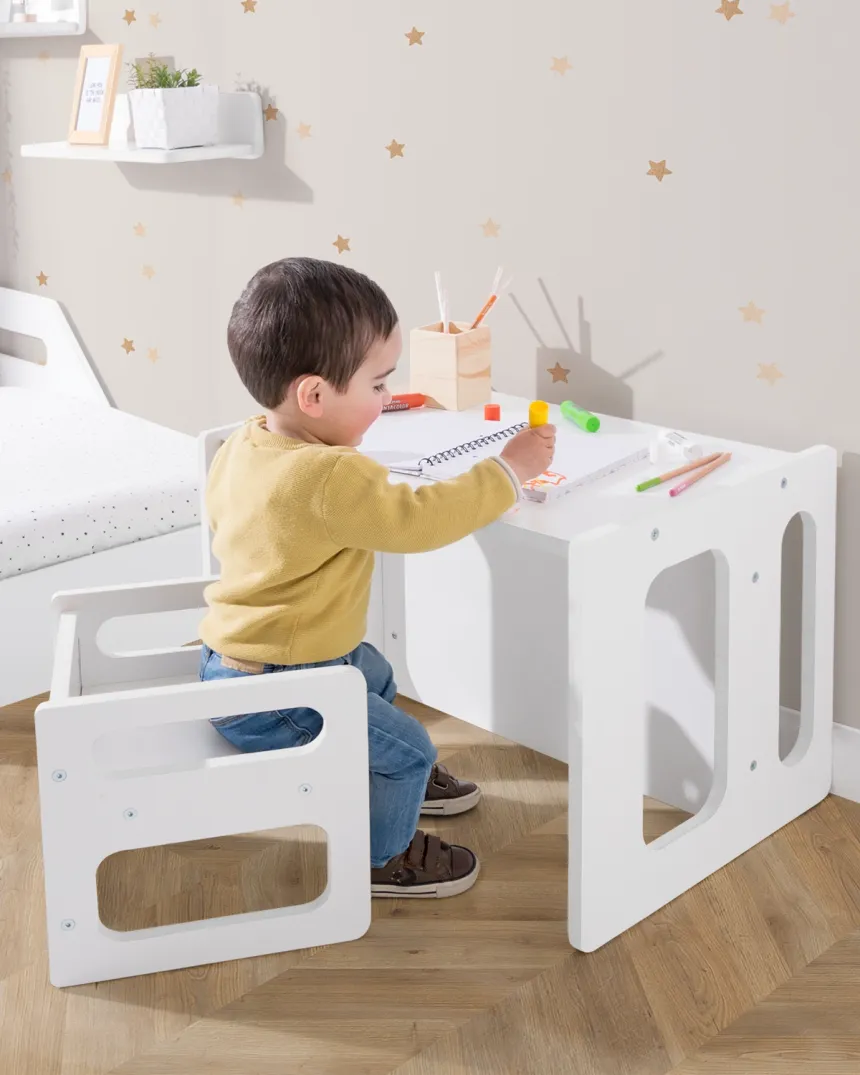 table et chaise montesssori évolutive - Livraison rapide