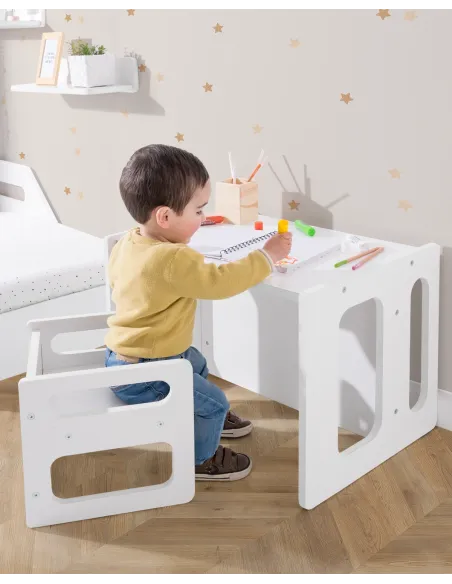 Table et chaise Montessori évolutive