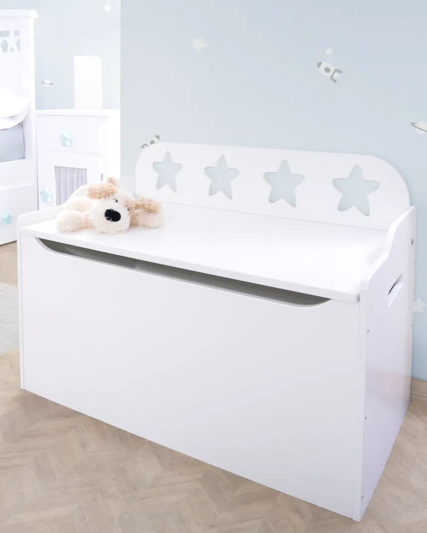 Coffre à jouets Étoiles - Livraison rapide