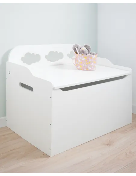 Coffre à jouets Nuages
