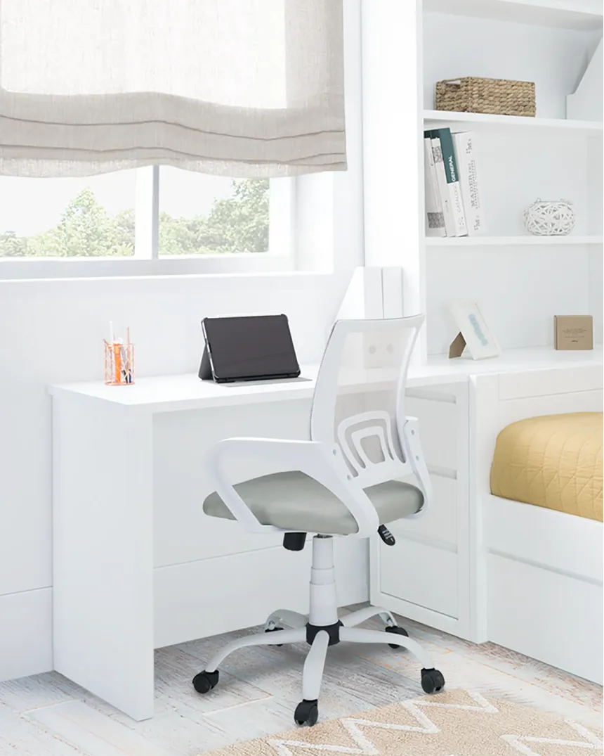 Chaise bureau ado grise - Livraison rapide