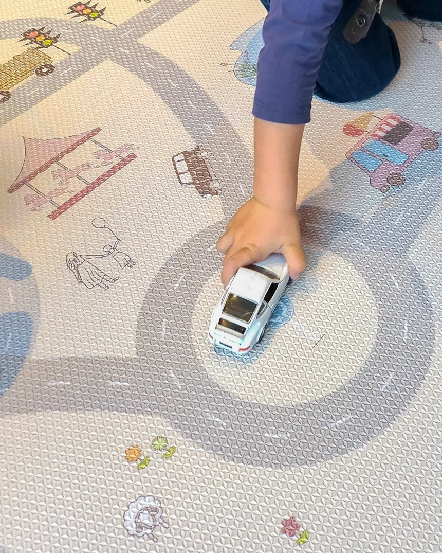 Tapis de sol - tapis de jeu enfant pour voiture | Livraison rapide