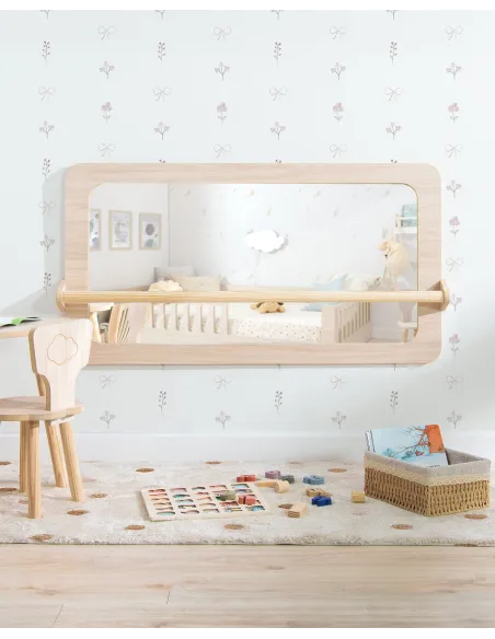 Miroir montessori avec barre - Basique