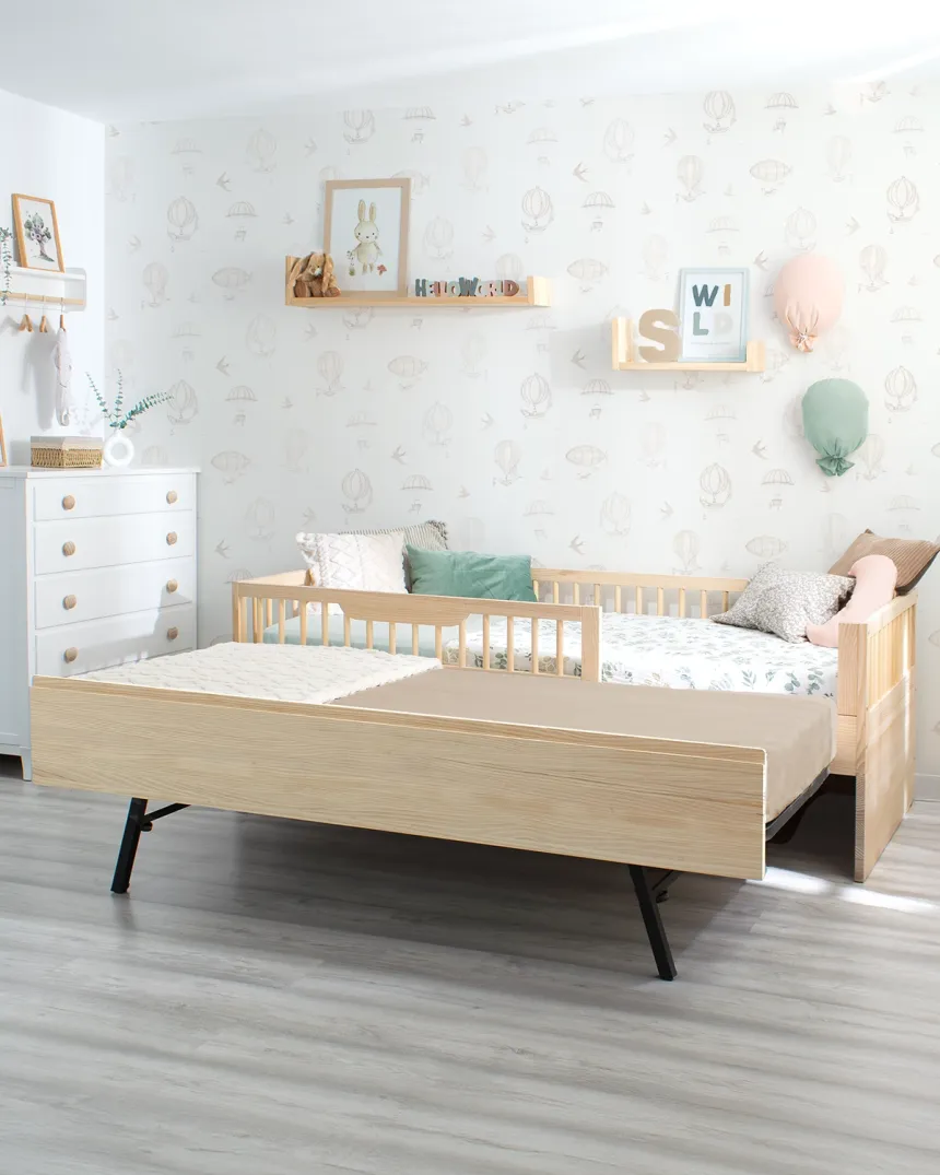 Kit évolutif en bois de Pin naturel pour lit montessori Sofia