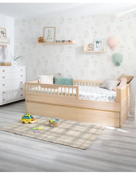 Kit évolutif en bois de Pin naturel pour lit montessori Sofia