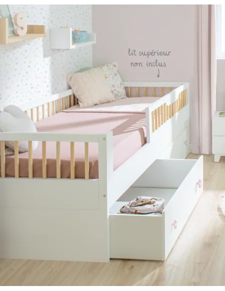 Kit évolutif blanc pour lit montessori Sofia - Livraison rapide
