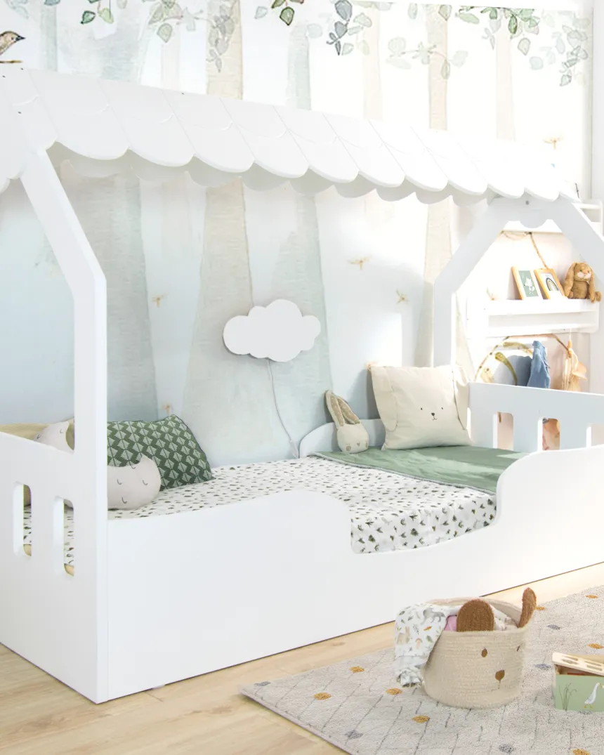 Applique murale nuage LED blanc 2