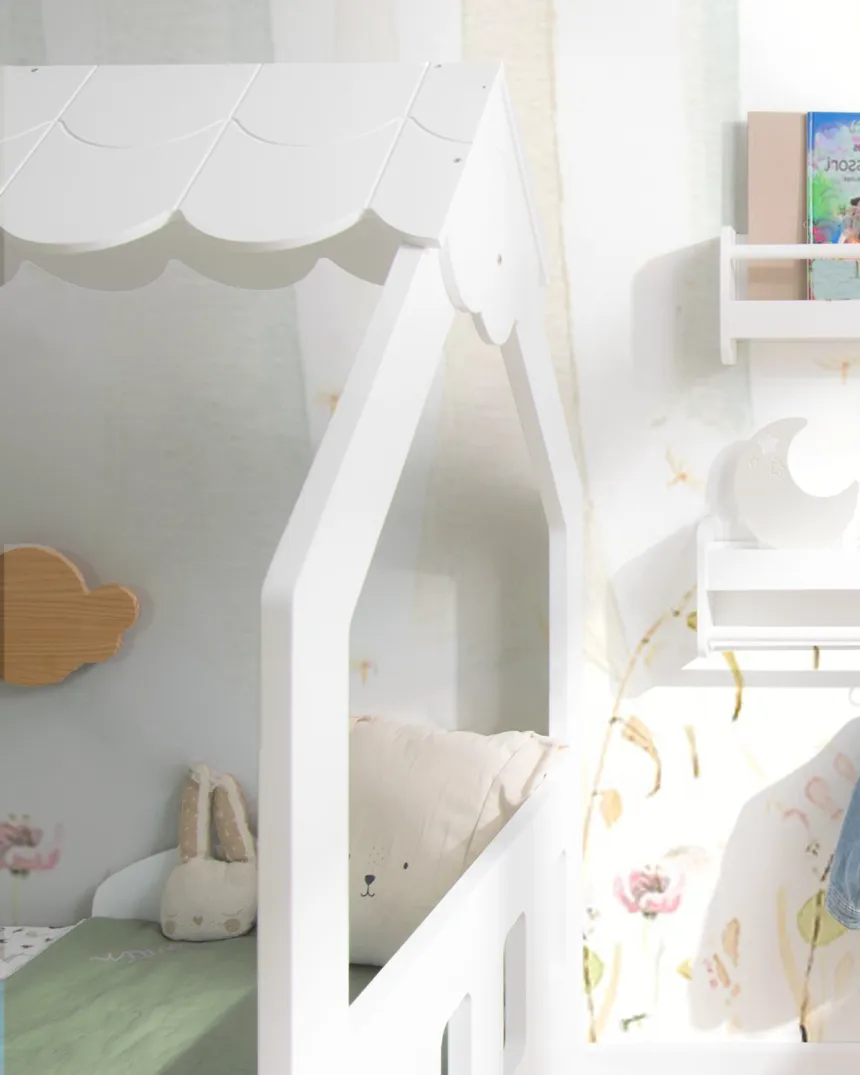 Lit Cabane Montessori - 70x140 ou 90x190 ►Livraison rapide