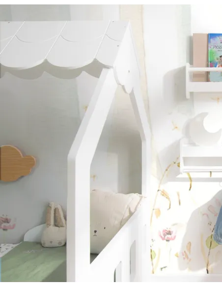 Lit Cabane Montessori - 70x140 ou 90x190 ►Livraison rapide