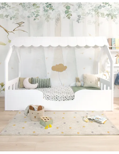 Lit Cabane Montessori - 70x140 ou 90x190 ►Livraison rapide