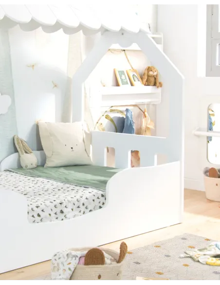 Lit Cabane Montessori - 70x140 ou 90x190 ►Livraison rapide