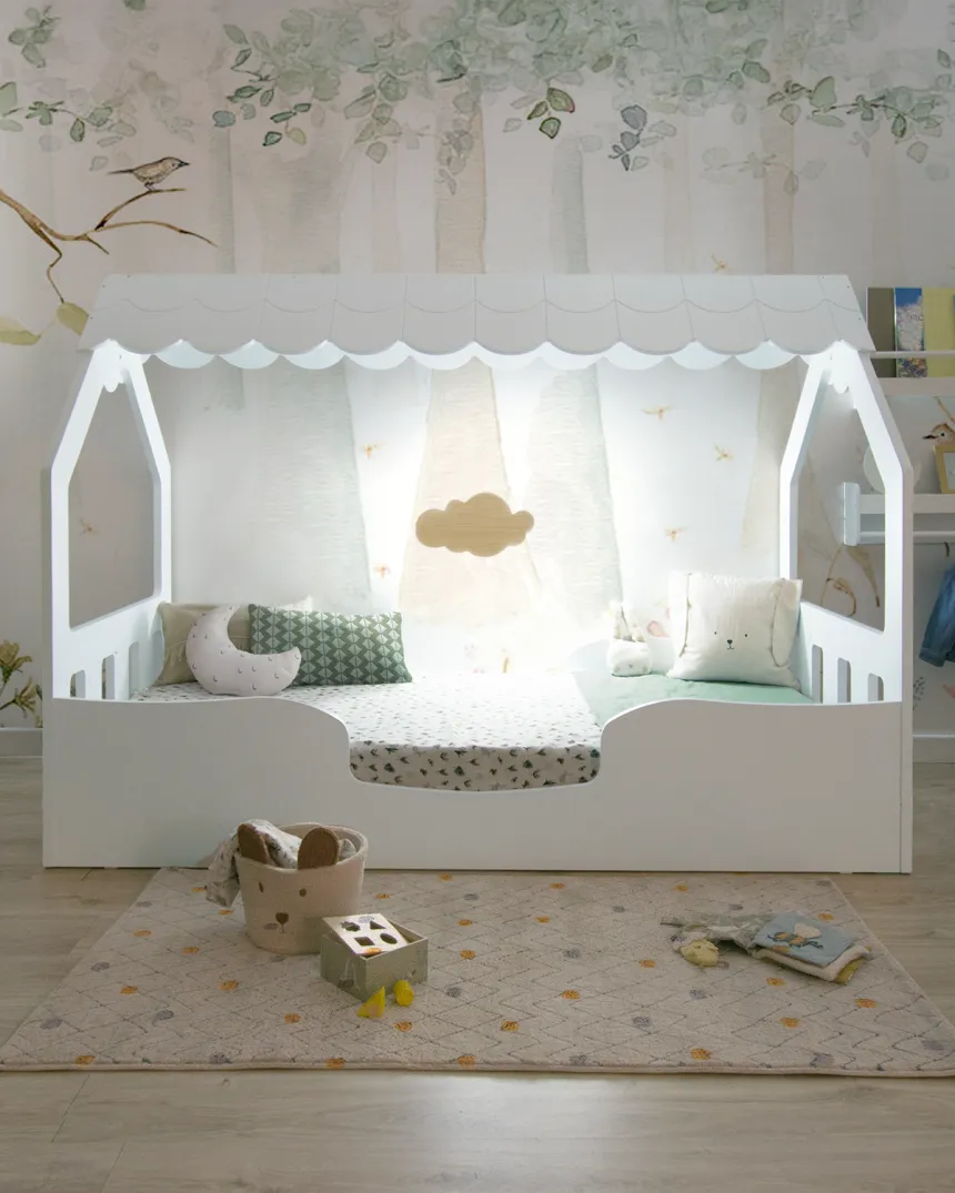 Lit Cabane Montessori - 70x140 ou 90x190 ►Livraison rapide 2