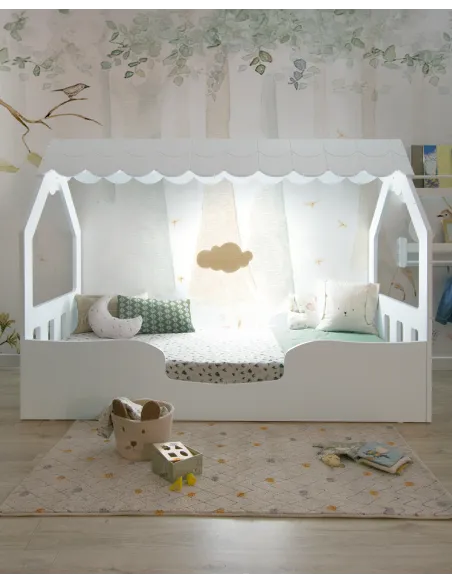 Lit Cabane Montessori - 70x140 ou 90x190 ►Livraison rapide