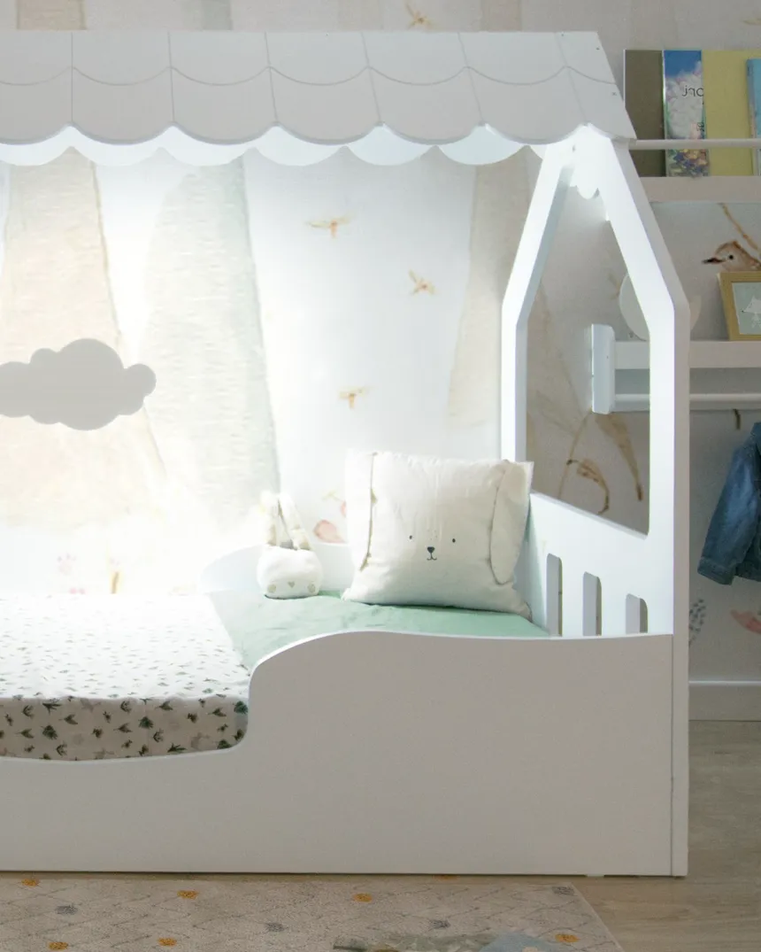 Lit Cabane Montessori - 70x140 ou 90x190 ►Livraison rapide