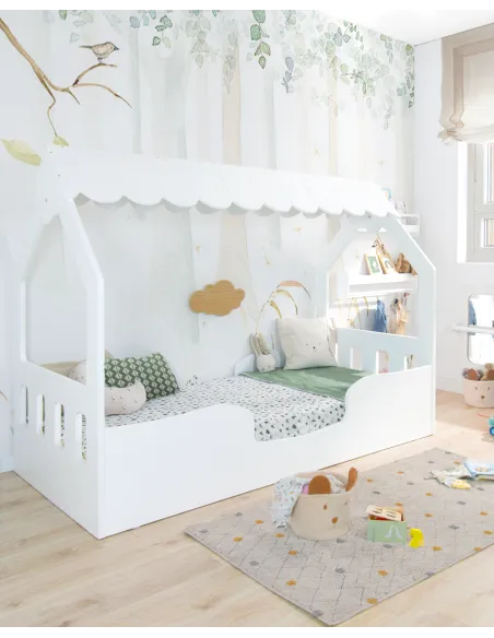 Lit Cabane Montessori - 70x140 ou 90x190 ►Livraison rapide