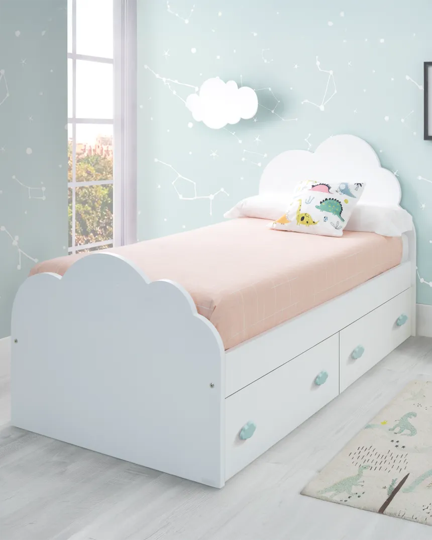 Lit enfant avec rangement Nuage
