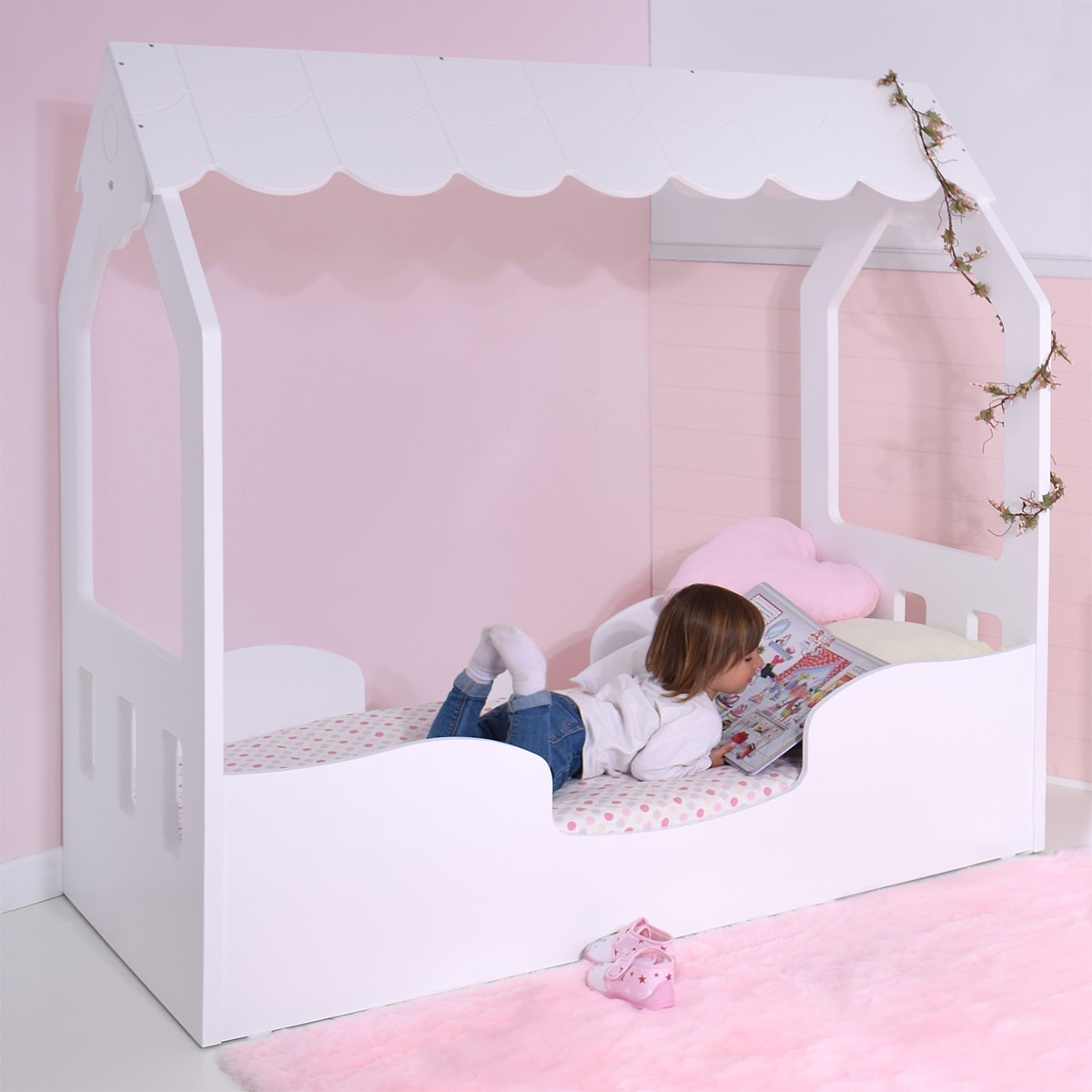 Lit Cabane Montessori Mini Bambin 70x140 - Chambre d'enfants - ETHIQ