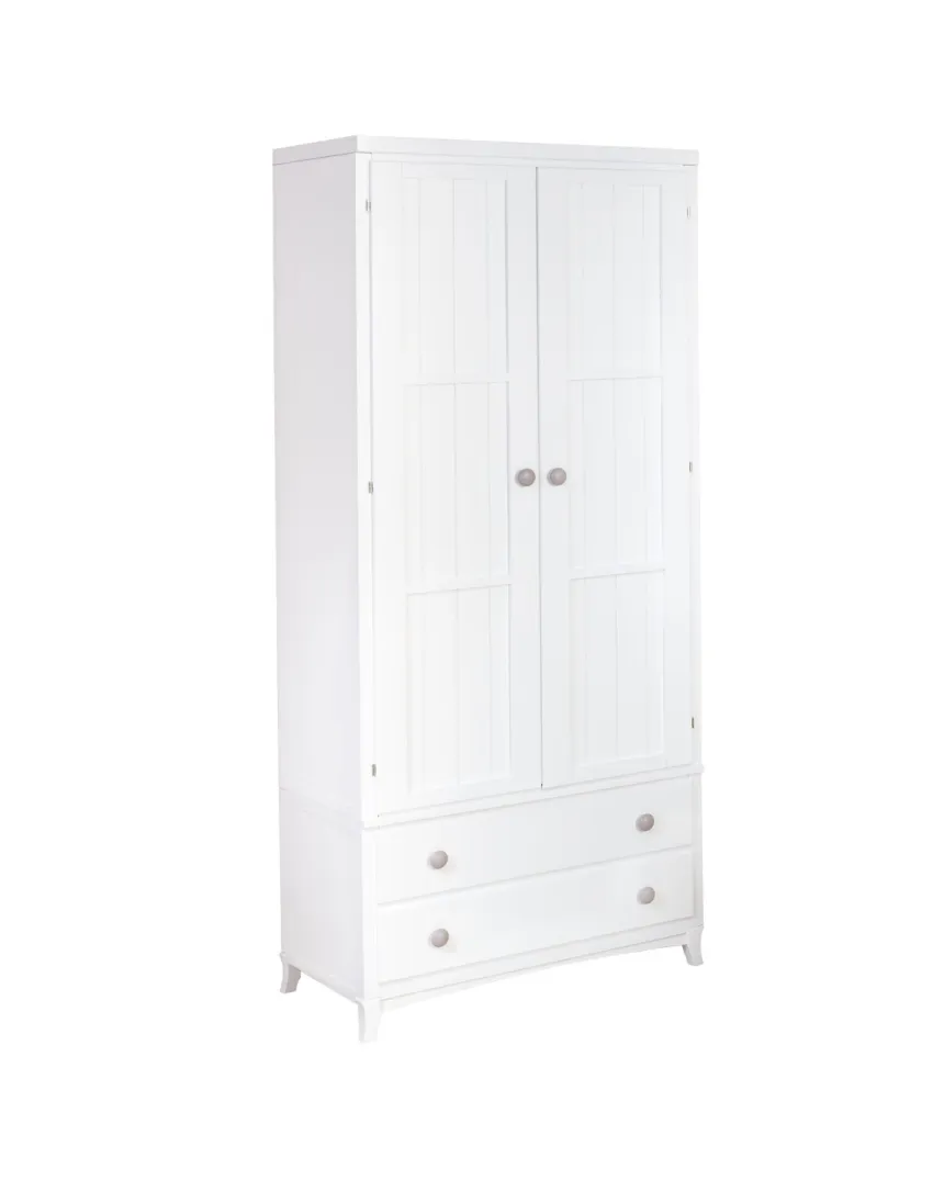 Armoire enfant 2 portes avec tiroirs