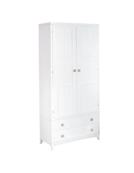 Armoire enfant 2 portes avec tiroirs
