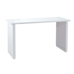 Bureau enfant blanc socle