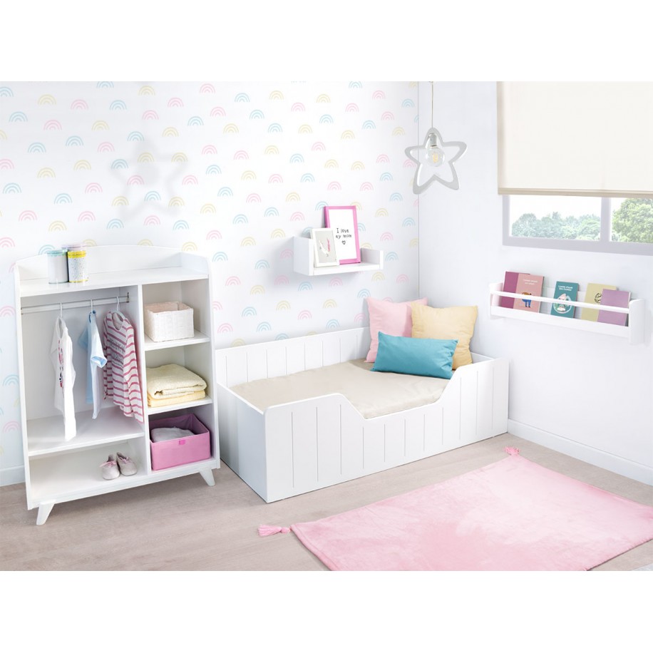 Chambre montessori Nao avec armoire