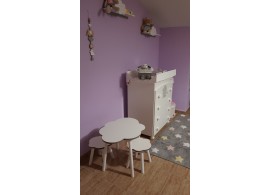 Table et chaises enfant Nuage