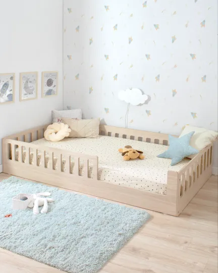 Lit Montessori : Lit au sol bébé et lit bas